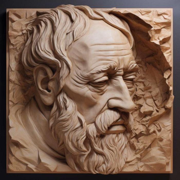 نموذج ثلاثي الأبعاد لآلة CNC 3D Art 